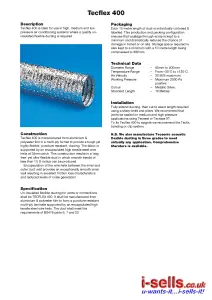 Aluminium Flexible Ducting - 10M  - 100mm