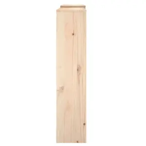 Berkfield Radiator Cover 210x21x85 cm Solid Wood Pine