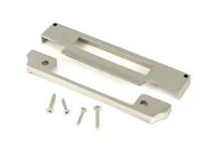 From The Anvil Polished Nickel  1/2" Rebate Kit for Euro Sash Lock