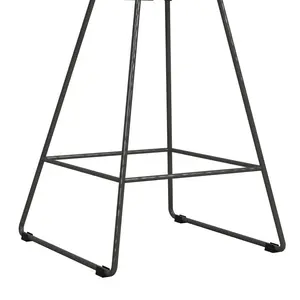 Counter Stool with Metal Frame Grey