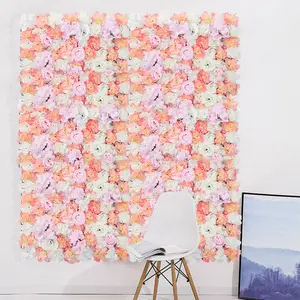 Artificial Simulation Rose Flower Decoration Backdrop Wall Panel 400 x 600 mm