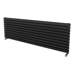 Ximax Champion Duplex FORDH5841800A Anthracite Gas Horizontal Designer Radiator, (W)1800mm x (H)584mm