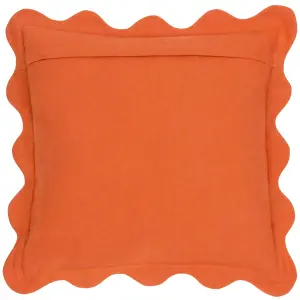 furn. Coral Scalloped Polyester Filled Cushion