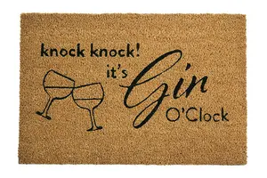 Maison by Premier Filta Gin O Clock Doormat