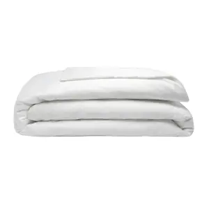 Belledorm 200 Thread Count Egyptian Blend Duvet Cover White (Kingsize)