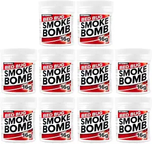 Critterkill Bed Bug Killer Smoke Bombs 16g x 10