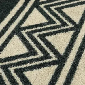 JVL Mega Door Mat 50 x 75 cm, Aztec