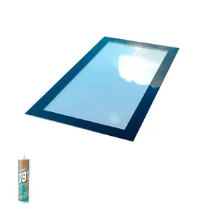 Brightside Skylights Frameless Rooflight - Triple Glazed Roof Window - 400mm x 1000mm