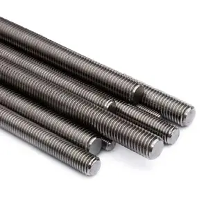 10 x Fully Threaded Steel Studding Bar Metric M10 x 300mm Screwed Rods