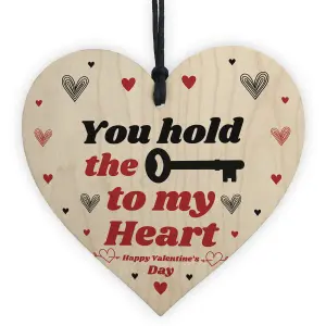 Special Valentines Day Gift Wood Heart Gift For Boyfriend Girlfriend Him Her Keepsake