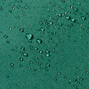 Brentfords 2 x Cushion Cover Filled Water Resistant Outdoor, 45 x 45cm - Green