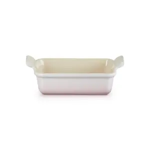 Le Creuset Stoneware Heritage Rectangular Dish Shell Pink / 19cm