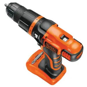 Black+Decker POWERCONNECT 18V Cordless Hammer drill (Bare Tool) - BDCH188N-XJ