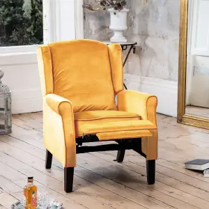 Barksdale Recliner Armchair - Yellow