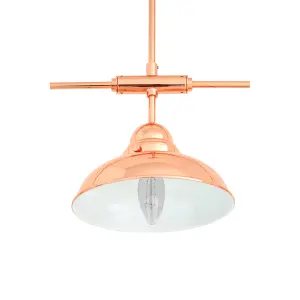 Interiors by Premier Jasper 3 Pendant Copper Finish Light