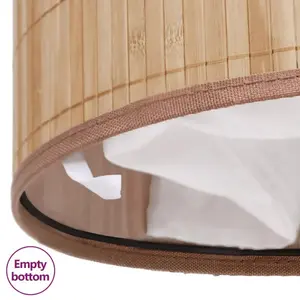 Laundry Hamper Natural / Oval / 45 x 35 x 60 cm