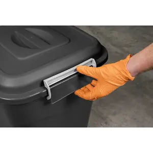 Sealey Durable Refuse Storage Bin Suitable For Outdoor Use 75 Litres Black BM75