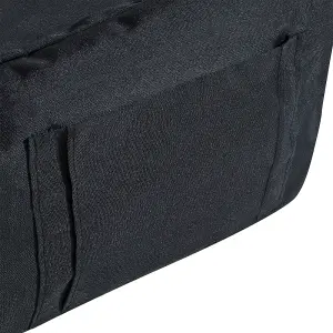 Beliani Traditional Bean Bag Black SIESTA