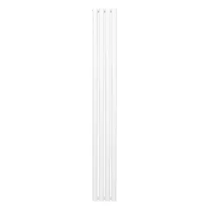 Oval Radiator - 1800 x 240mm - White