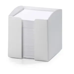 Durable TREND 800 Sheet Note Box Memo Pad Cube - White