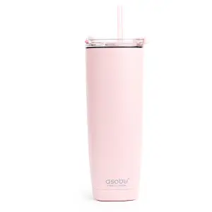 Aqualina Stainless Steel Insulated Tumbler 600ml Pink