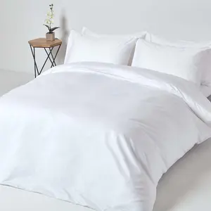 Homescapes White Deep Fitted Sheet Egyptian Cotton 1000 TC Double