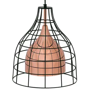 Metal Pendant Lamp Copper TRESA