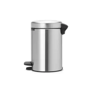 Brabantia NewIcon 3 Litre Soft Closing Pedal Bin Matt Steel