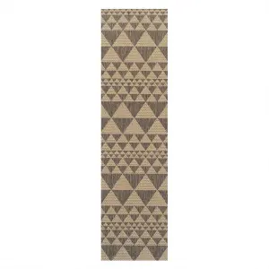 Modern Easy to Clean Flatweave Anti-Slip Geometric Grey Rug for Dining Rug-120cm X 160cm