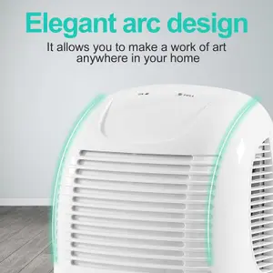 Air Dehumidifier Compact Portable Ultra Quiet 1500ml