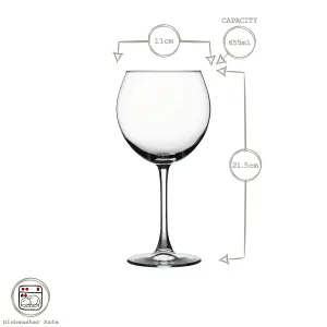 Pasabahce Enoteca Wine Glasses - 655ml - Pack of 4