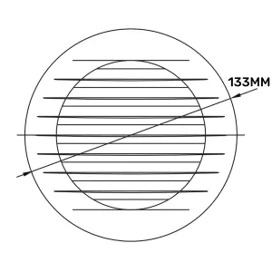 100mm round  White Air Vent Grille/Duct Covers with Fly Screen/Anti-Insect Mesh,push fit