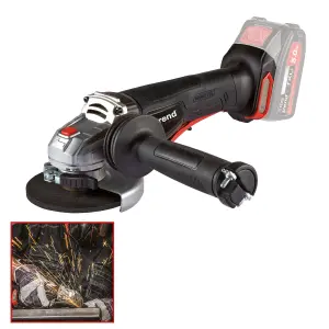 Trend T18S/AG115B T18S 18V Brushless 115mm Angle Grinder Professional 4.5" Bare