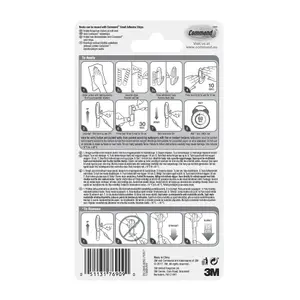 3M Command Designer Small White Hook (Holds)450g, Pack of 2