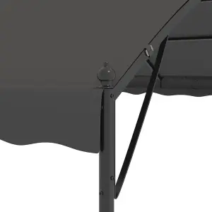 Berkfield Sunshade Awning 3x4 m Anthracite