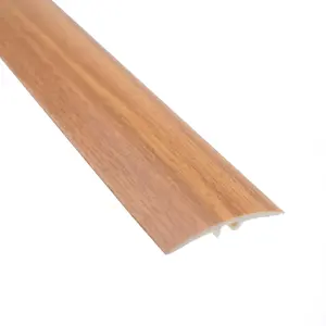 Upvc self-adhesive wood effect door edging floor trim threshold pvc self-adhesive 1000mm x 40mm e64 amber oak