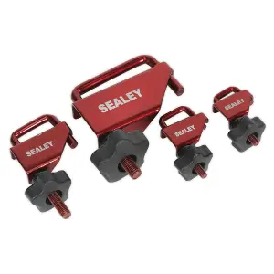 Sealey Brake & Fuel Hose Pinch Tool Set 4pc VS0301