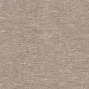 Galerie Natural Fx Bronze Brown Hessian Embossed Wallpaper