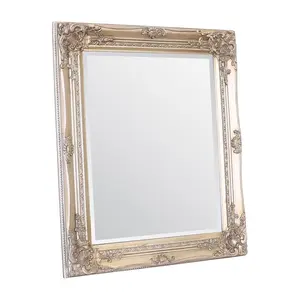 Andrews Flat Wall Mirror Champagne / 50cm x 60cm W