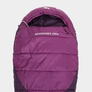 Eurohike Adventurer 200 Women's Lightweight Sleeping Bag with Compression Bag