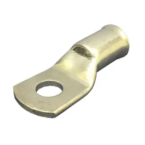 2 x Crimp or Solder Battery Lug Terminals for a 185mm² Cable with 10mm Bolt Hole