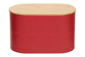 Maison by Premier Alton Red Bread Bin