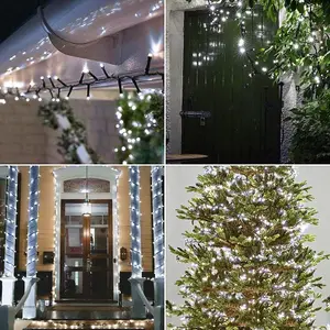 Waterproof Solar Powered Fairy String Light in White 12 Meters 100 LED