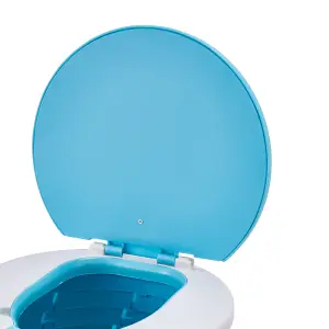 Blue Travel Portable Toilet Car Foldable Potty Seat for Children