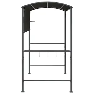 Berkfield Gazebo with Roof 220x110x200 cm Anthracite