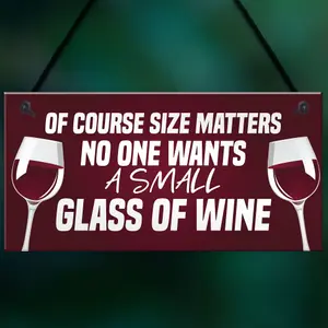 Red Ocean Funny Home Bar Signs Novelty Wine Gifts Man Cave Hanging Pub Signs Funny Gifts For Her Friend