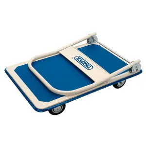 Draper  Platform Trolley with Folding Handle, 900 x 600 x 850mm, 300kg 04692