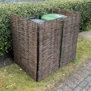 Willow Wheelie Bin Screen Metal Frame (Double)