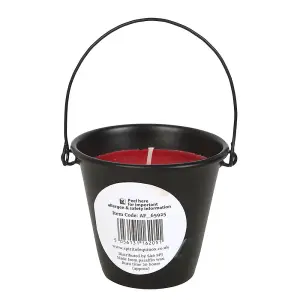 Something Different Go Away Evil Bucket Scented Candle Black (One Size)