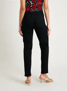 Black Straight Leg Jeans - Tu Clothing By Sainsburys